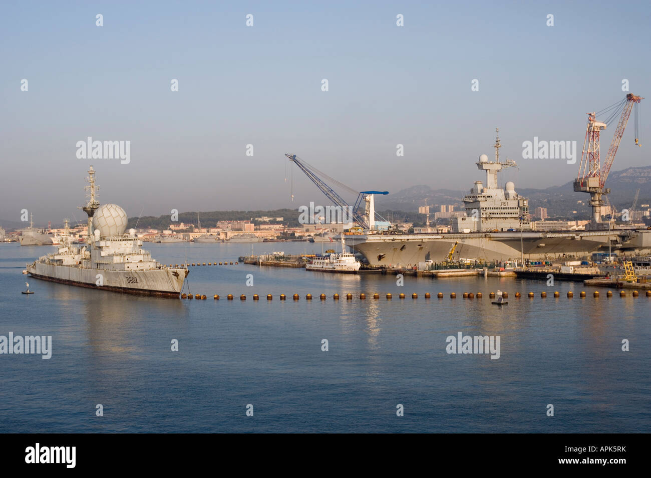 L'arsenal de Toulon, France Banque D'Images