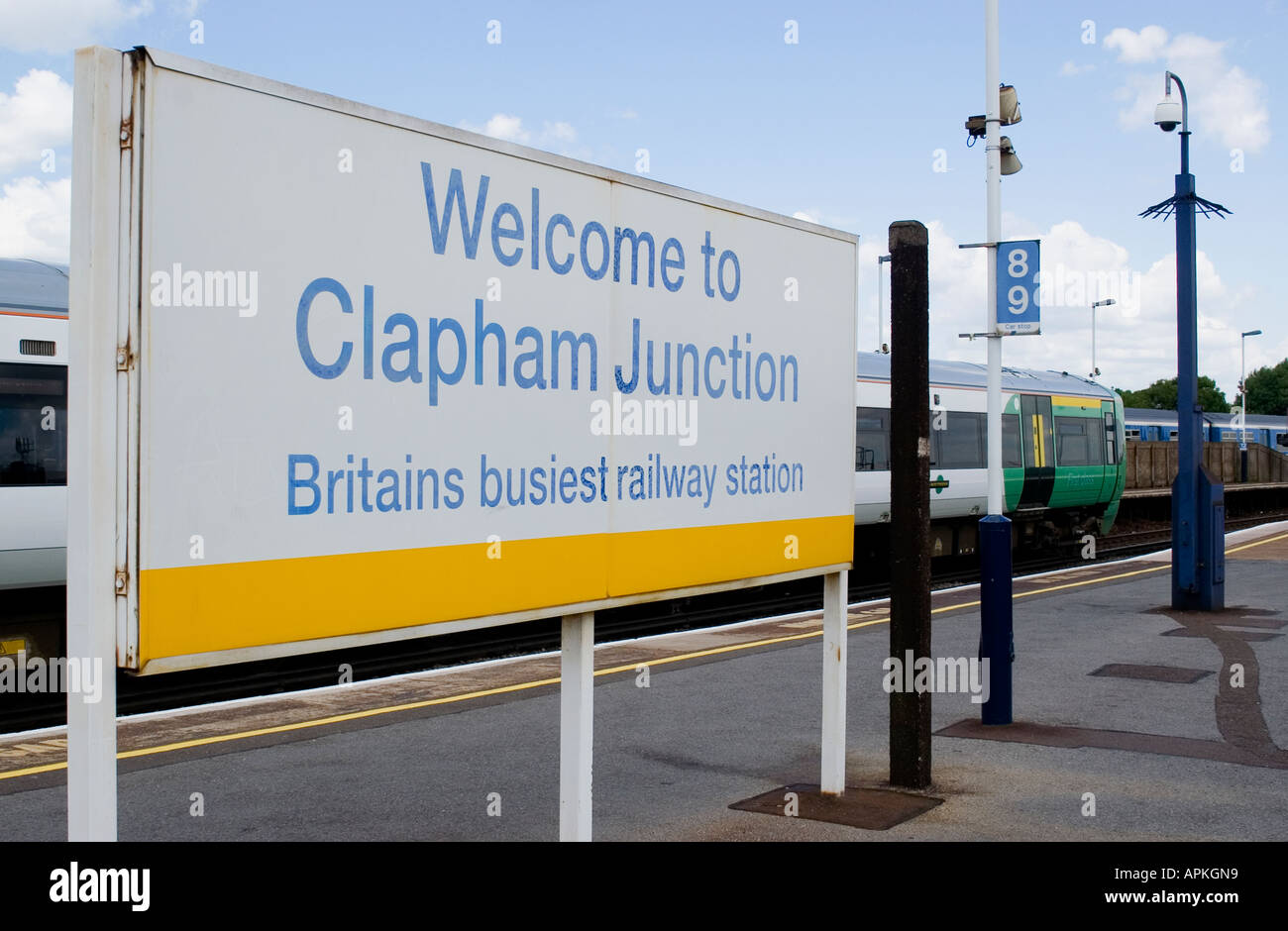 Clapham Junction Railway station, London, UK Banque D'Images