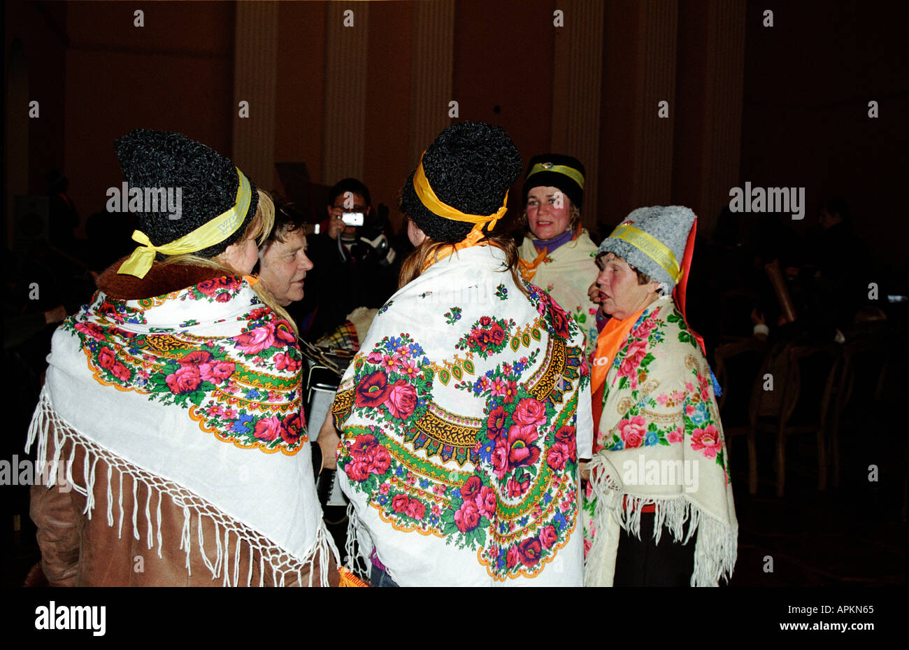 Révolution Orange, Nezaleznosty Maydan, Iouchtchenko, l'Ukraine, l'Ukraine, Kiev, Kiev, 2004, Timoshenko, Ianoukovitch, la démocratie folk Banque D'Images