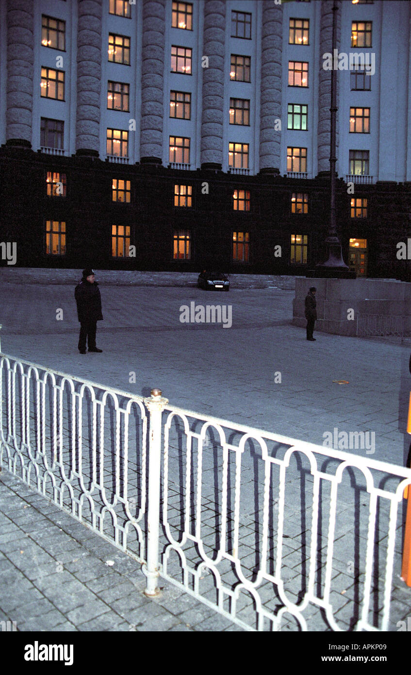 Révolution Orange, Nezaleznosty Maydan, Iouchtchenko, l'Ukraine, l'Ukraine, Kiev, Kiev, 2004, Timoshenko, Ianoukovitch, la démocratie Banque D'Images