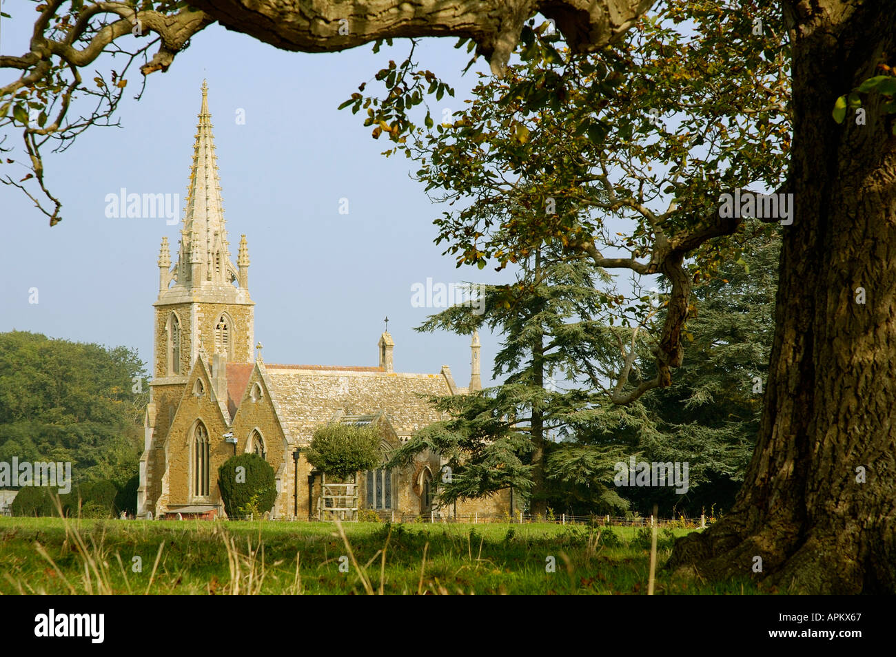 Fretherne Église Frampton sur Severn Banque D'Images