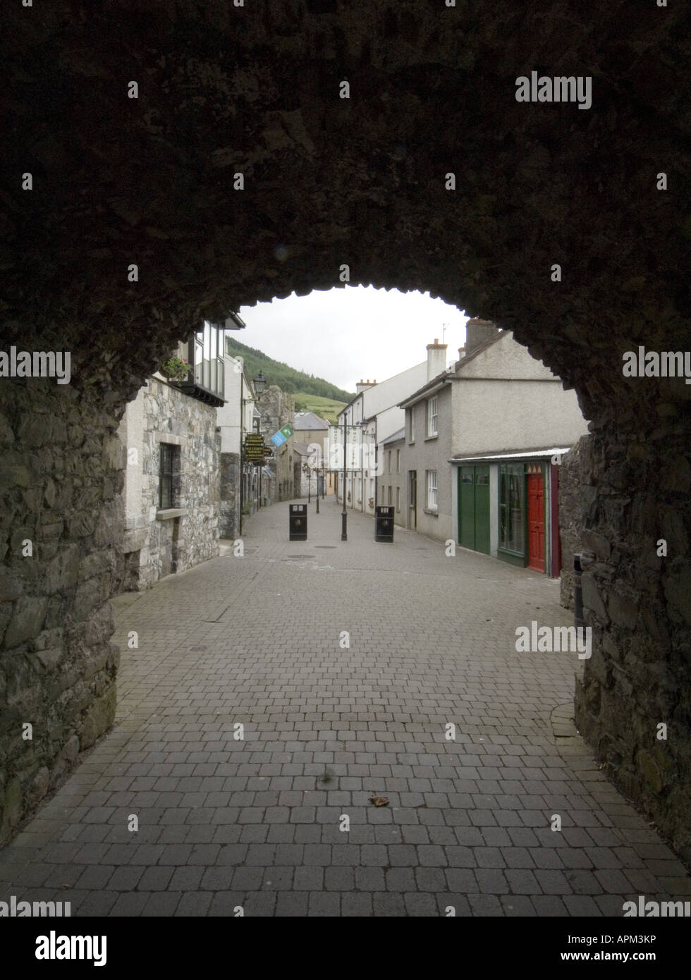 Rue Ville Carlingford Co Louth Irlande www osheaphotography com Banque D'Images