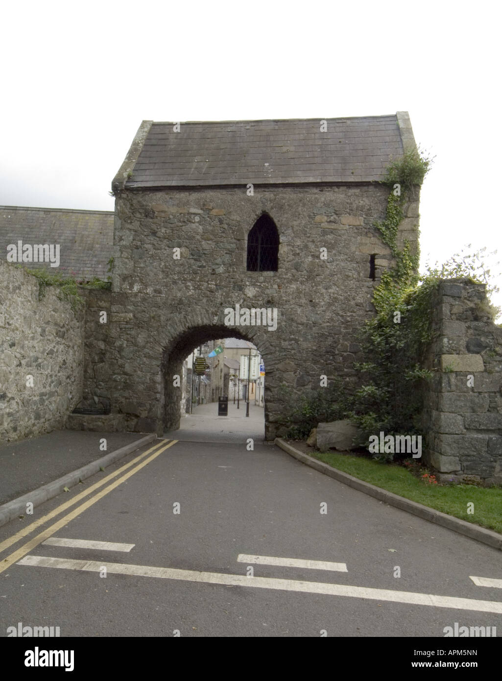 Tholsel Gate Carlingford Co Louth Irlande www osheaphotography com Banque D'Images