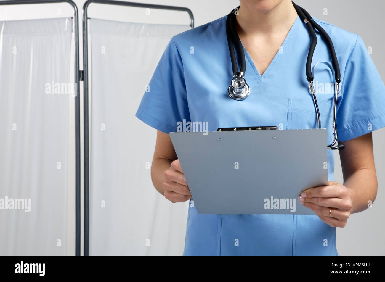 Portrait de femme médecin Banque D'Images