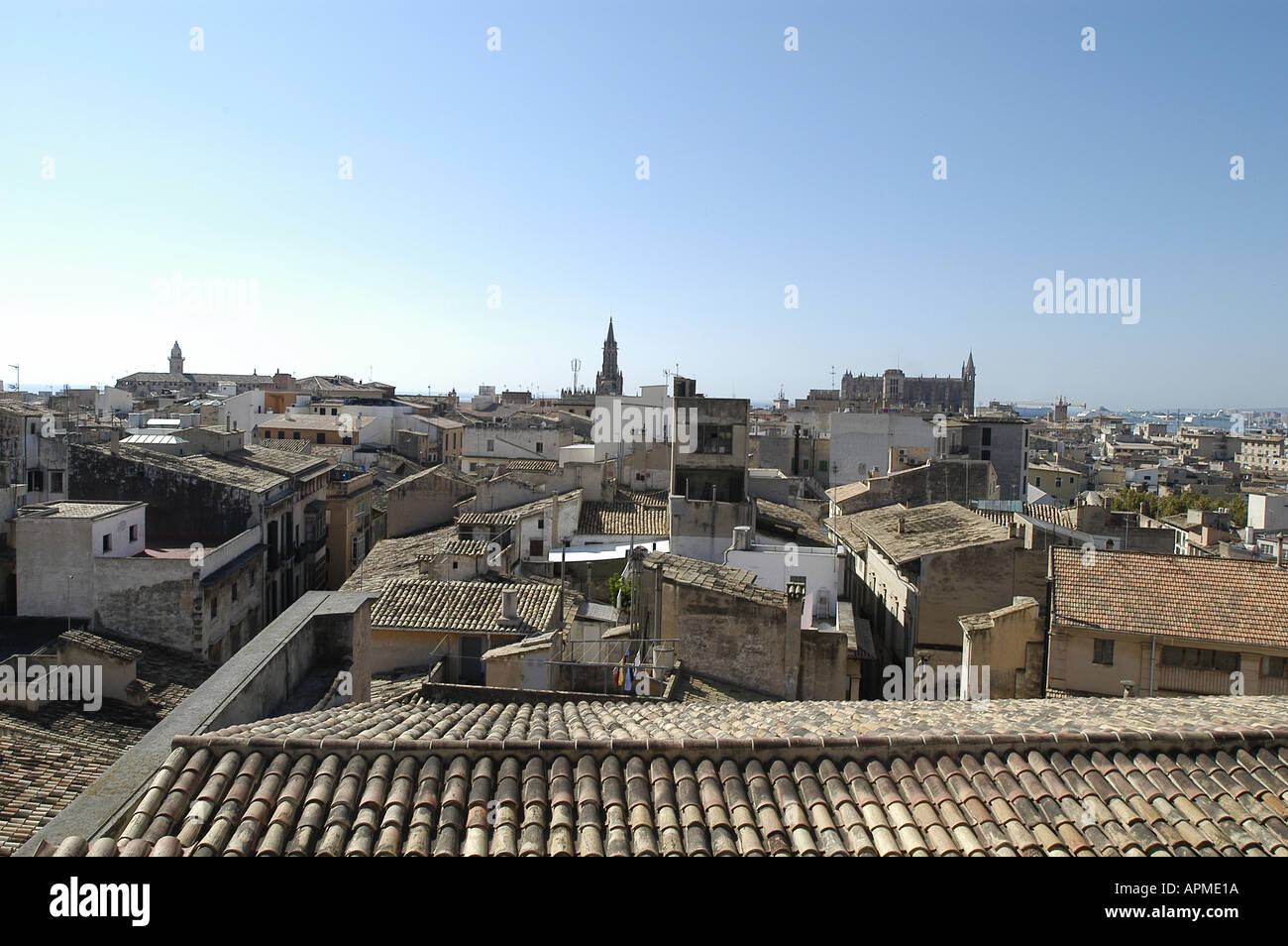 Palma de Majorque Espagne Baléares Mer Méditerranée Banque D'Images