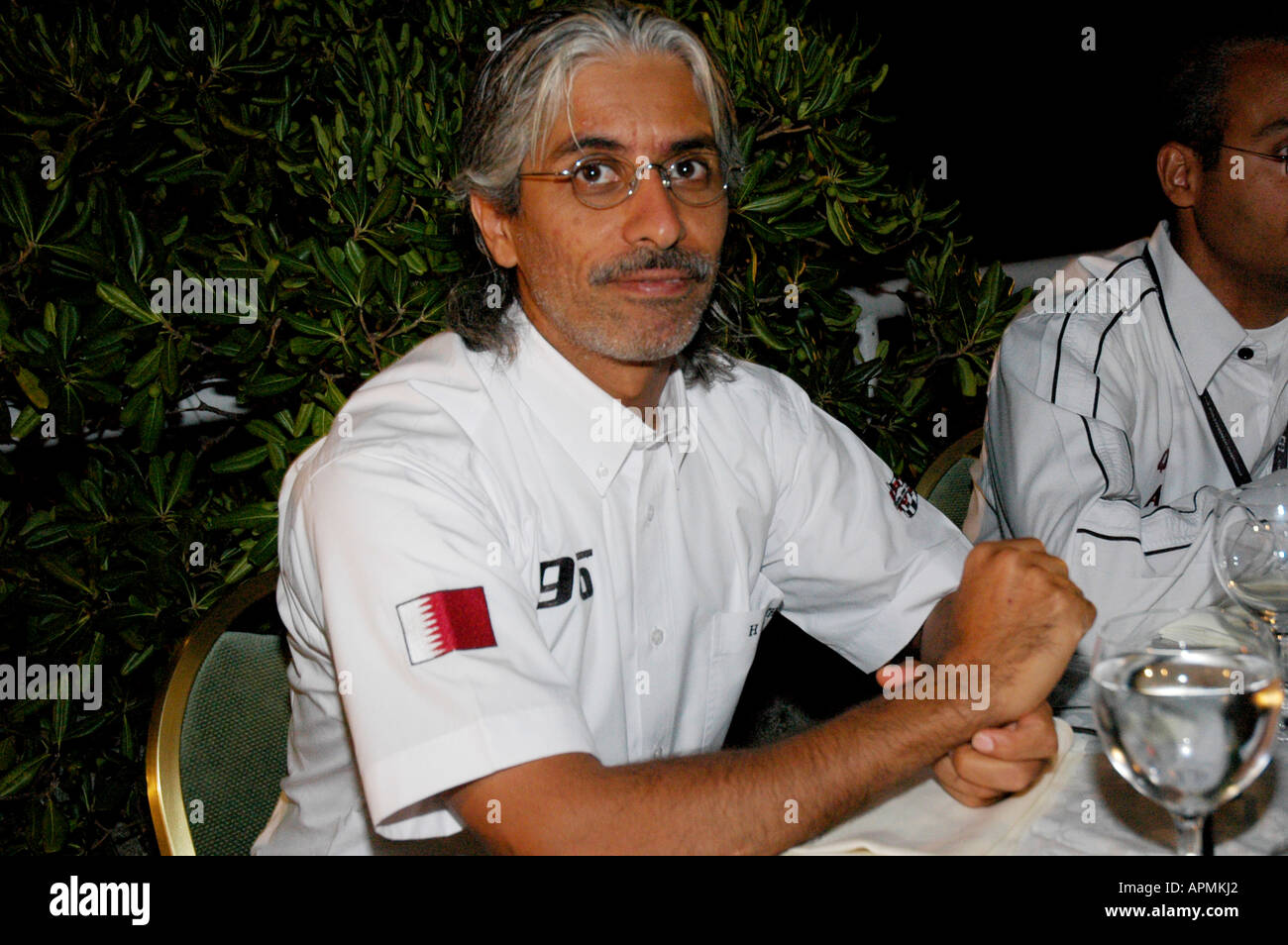 Il cheikh Hassan Bin Jabor Al Thani du Qatar Grand prix slovène 3 septembre 2006 Banque D'Images