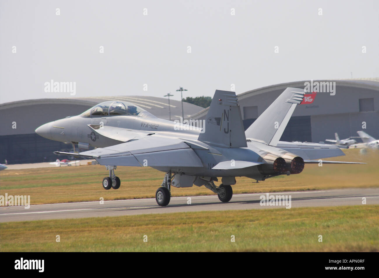 F18 Hornet F Super Hornet le Banque D'Images