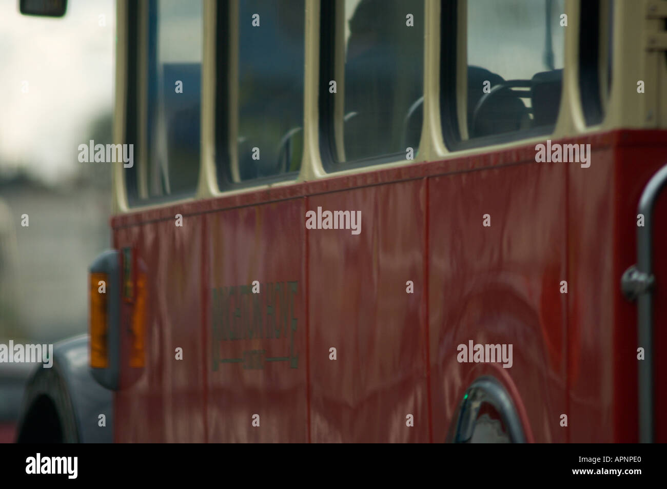 Close up of vintage style Londres British righton East Sussex UK Banque D'Images