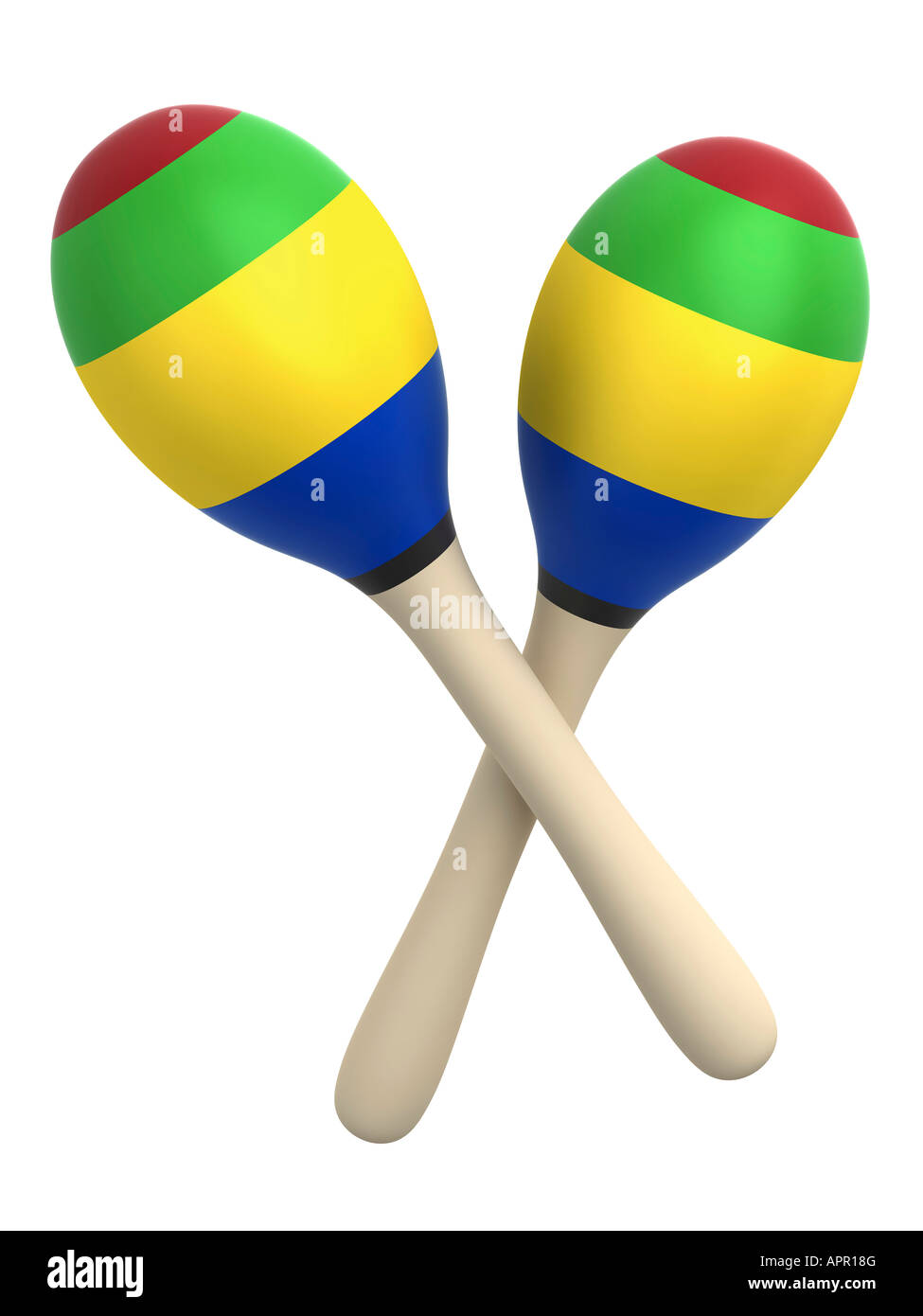 Maracas instruments de musique Photo Stock Alamy