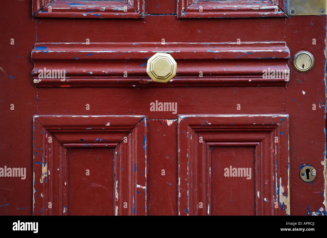 Old Red porte avant, Londres Banque D'Images