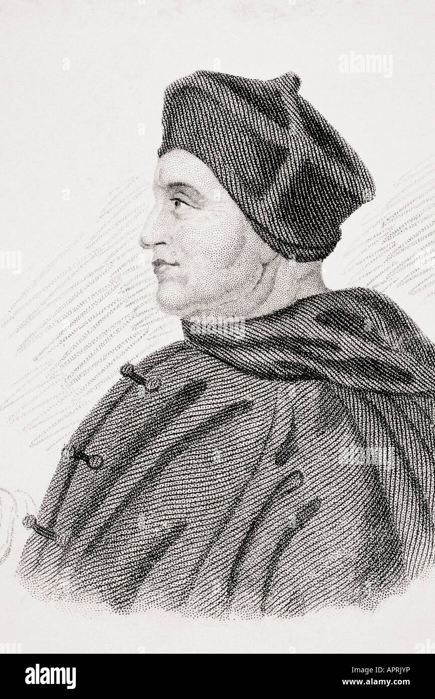 Thomas Wolsey, c.1475 - 1530. Archevêque anglais, homme d'État et cardinal de l'Église catholique. Banque D'Images