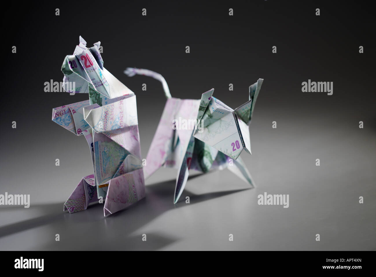 Instruments du marché monétaire Banque D'Images