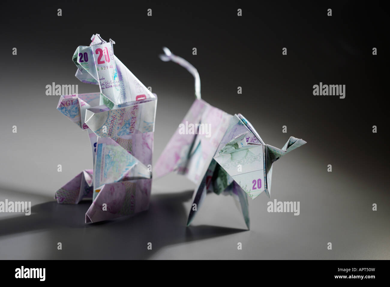 Instruments du marché monétaire Banque D'Images