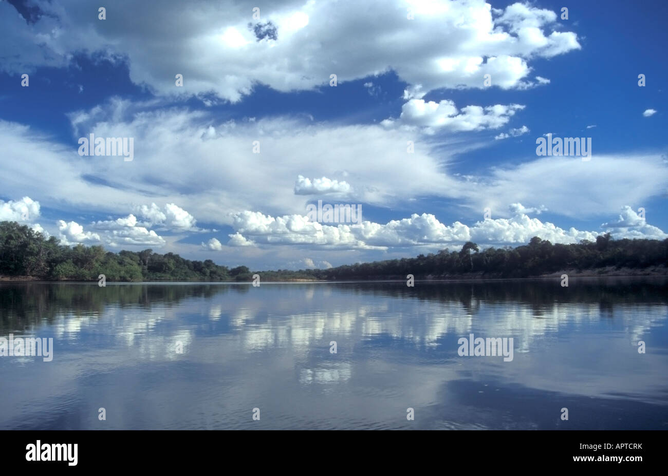 Ilha do Rio Javaés Félice Brésil Banque D'Images