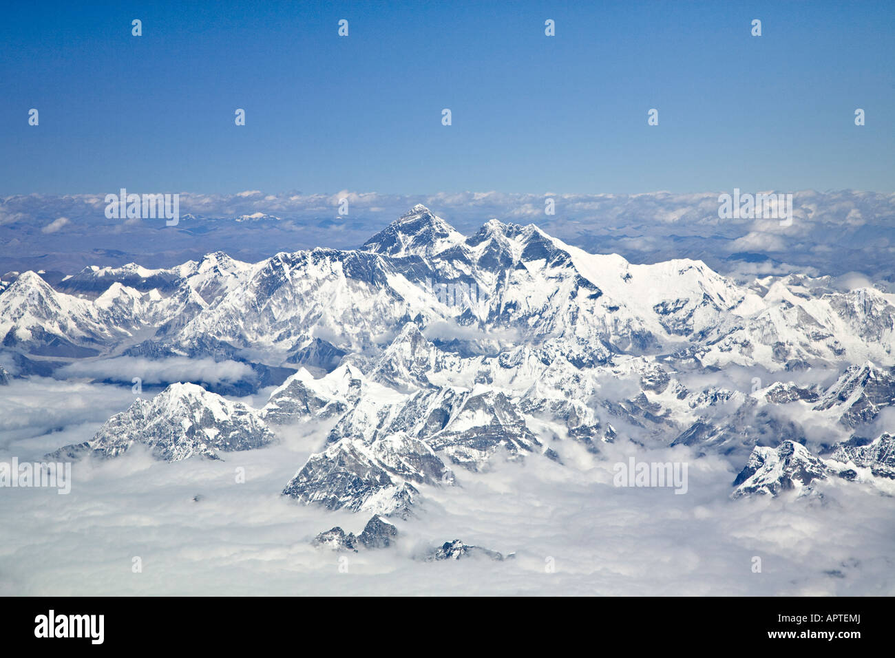 Himalaya aerial Banque de photographies et d’images à haute résolution ...
