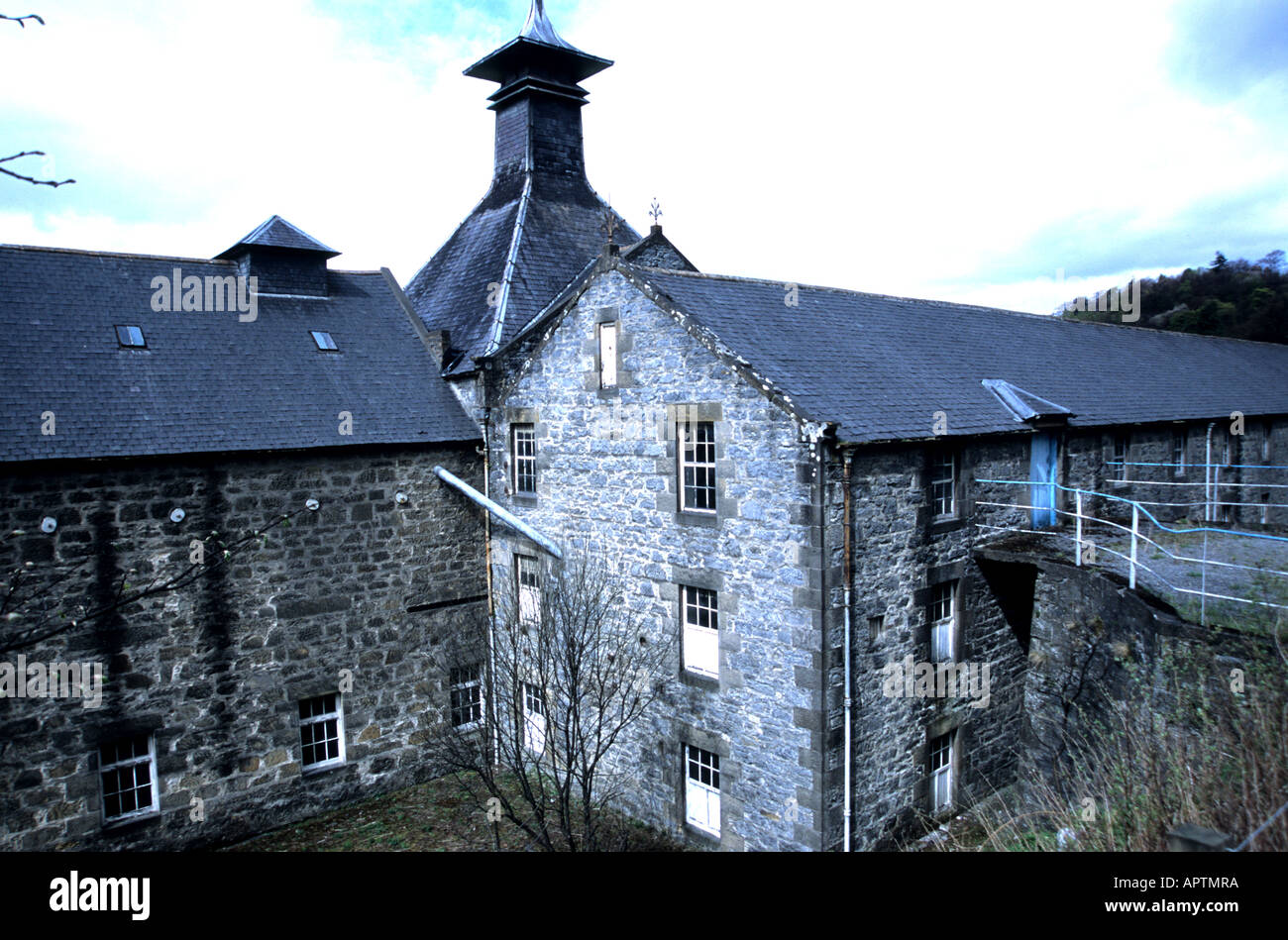 La distillerie de Whisky Whisky Ecosse Lochnagar Banque D'Images