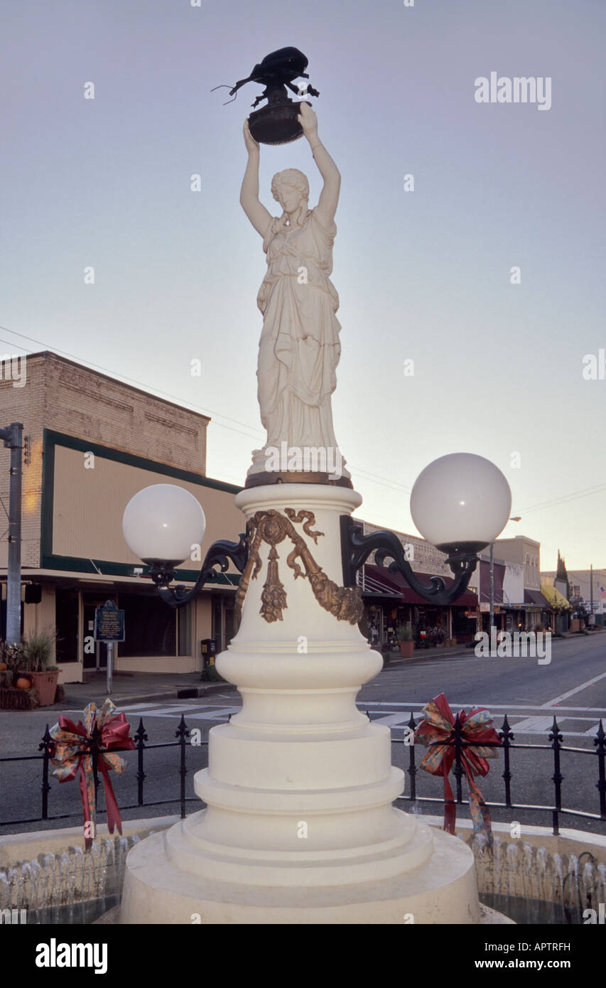 Anthonome du cotonnier Monument à Enterprise Florida USA Banque D'Images