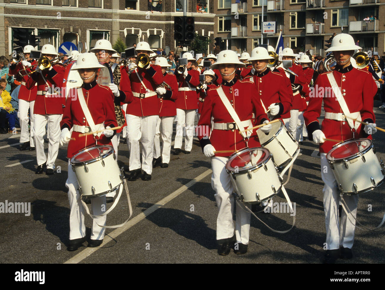 3 octobre trois parade Banque D'Images 3 octobre trois parade Banque D'Images
