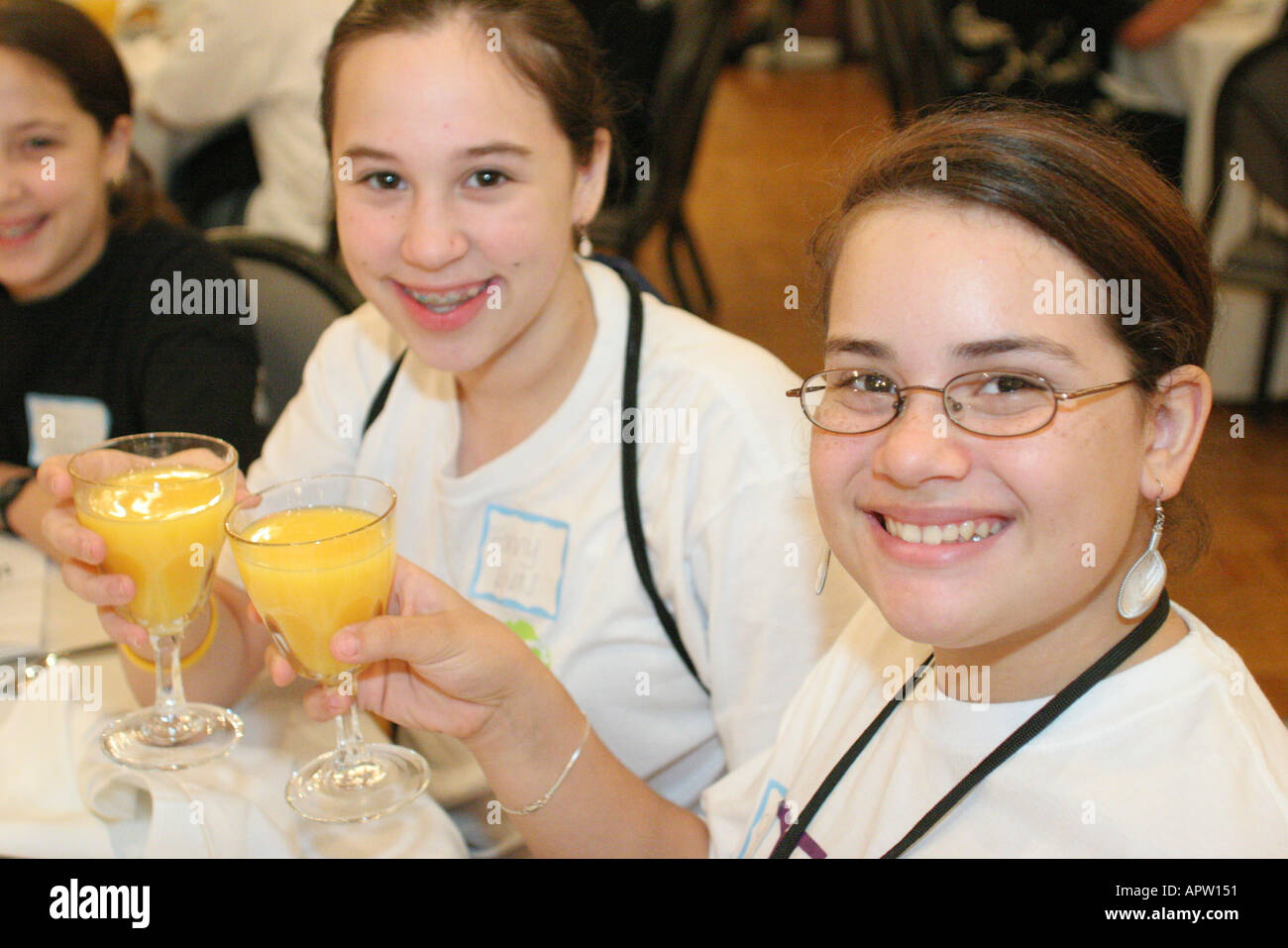 Miami Florida,Drug Free Youth in Town DFYIT club,anti-addiction programme organisation à but non lucratif,Summit,étudiants éducation élèves élèves,école,c Banque D'Images