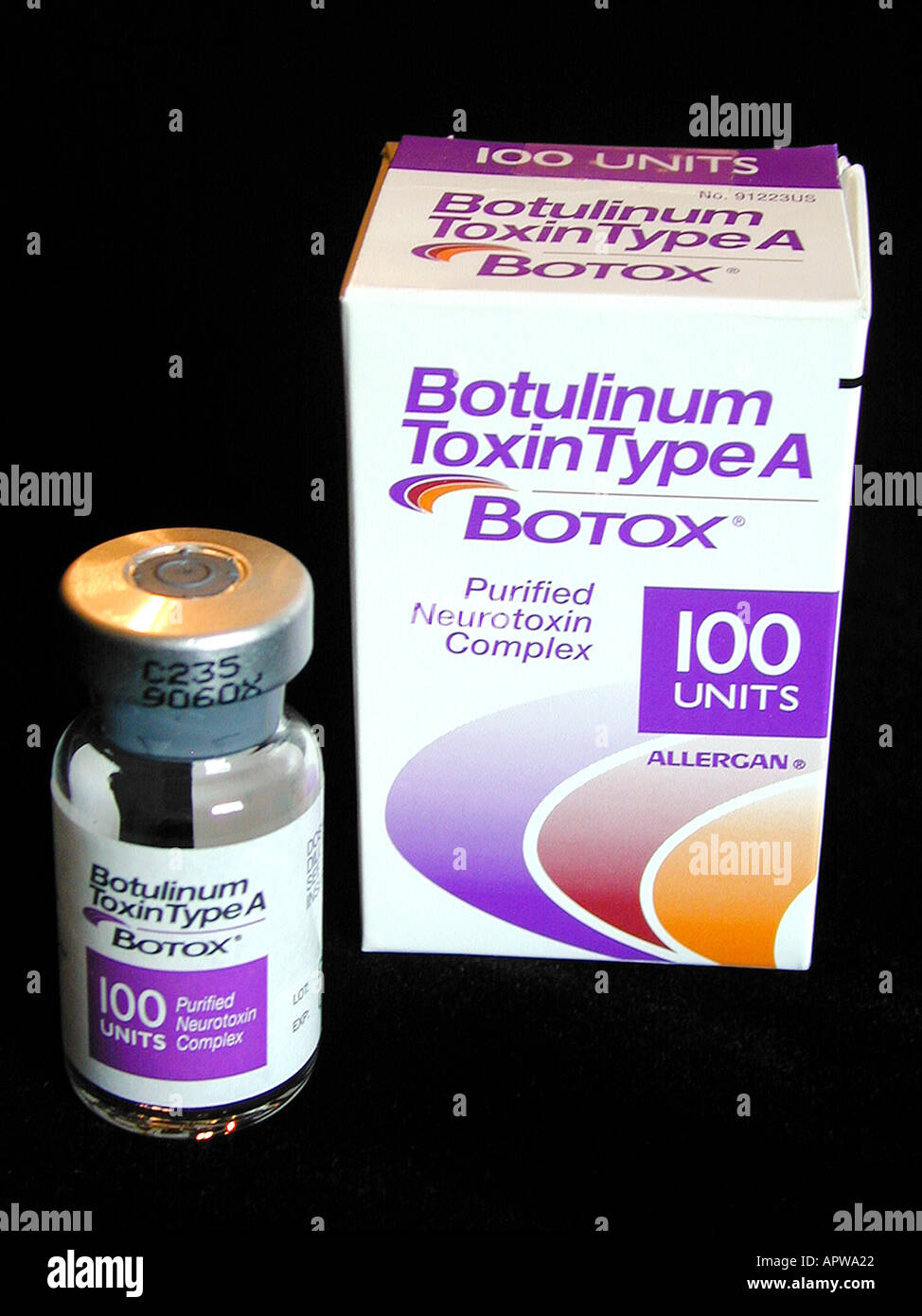 Vial botulinum toxin type botox Banque de photographies et d’images à