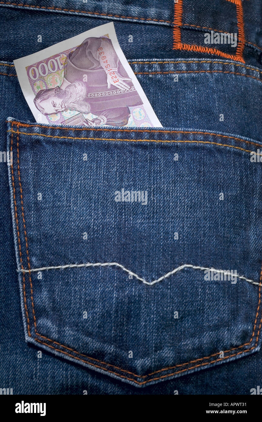 Argent de poche Banque D'Images