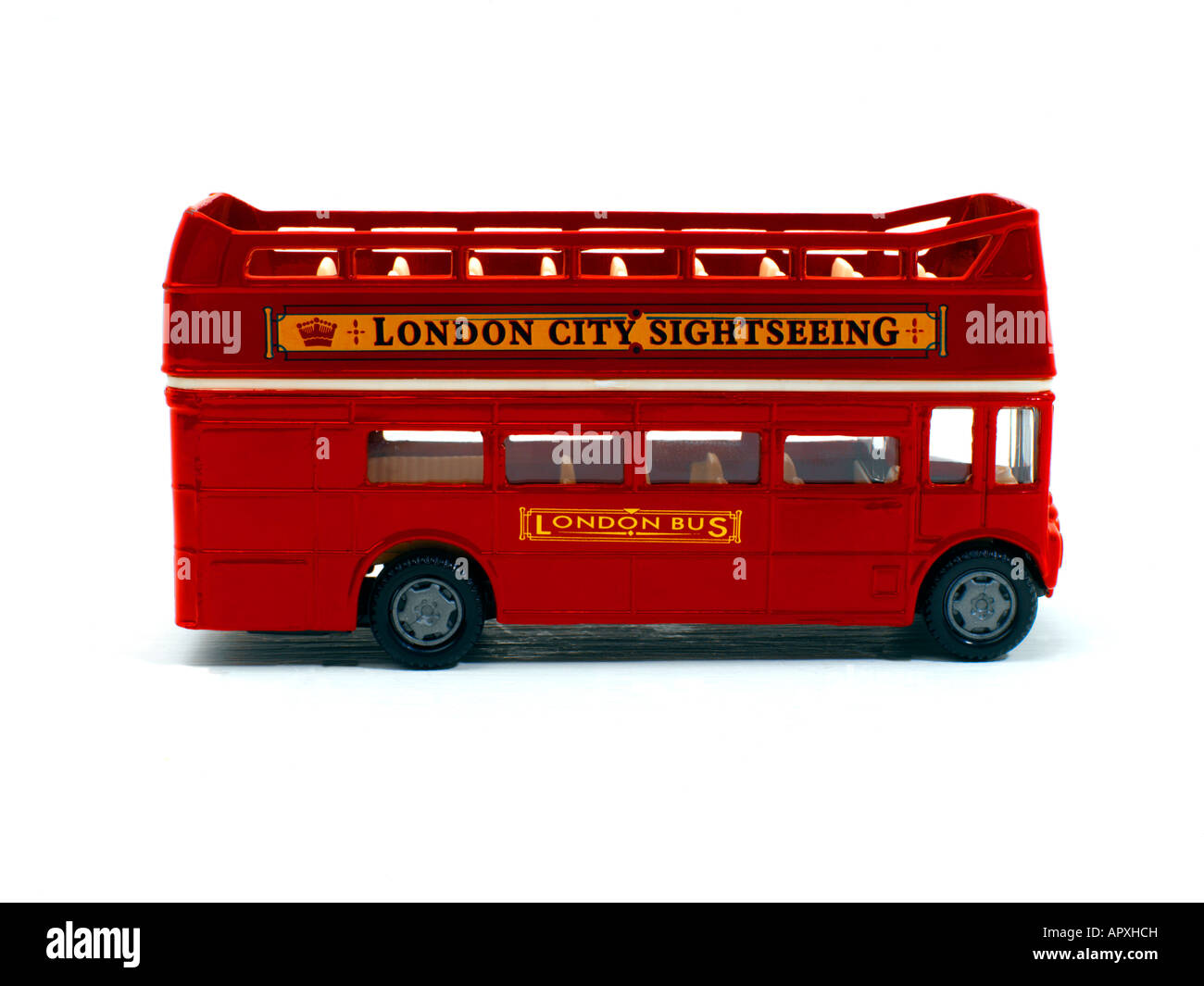 London bus de tourisme de souvenirs Banque D'Images