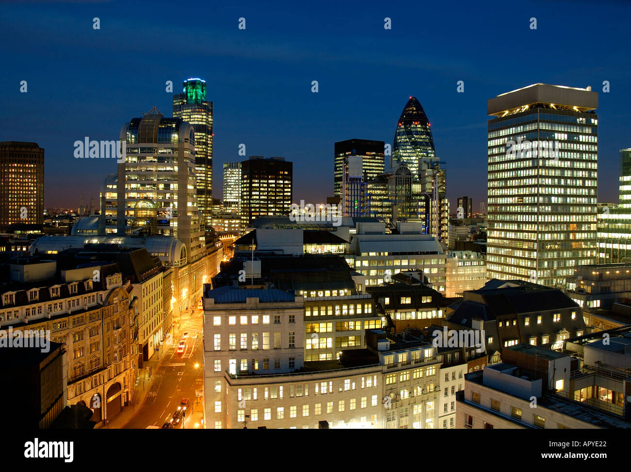 City of London, Londres, Angleterre Banque D'Images
