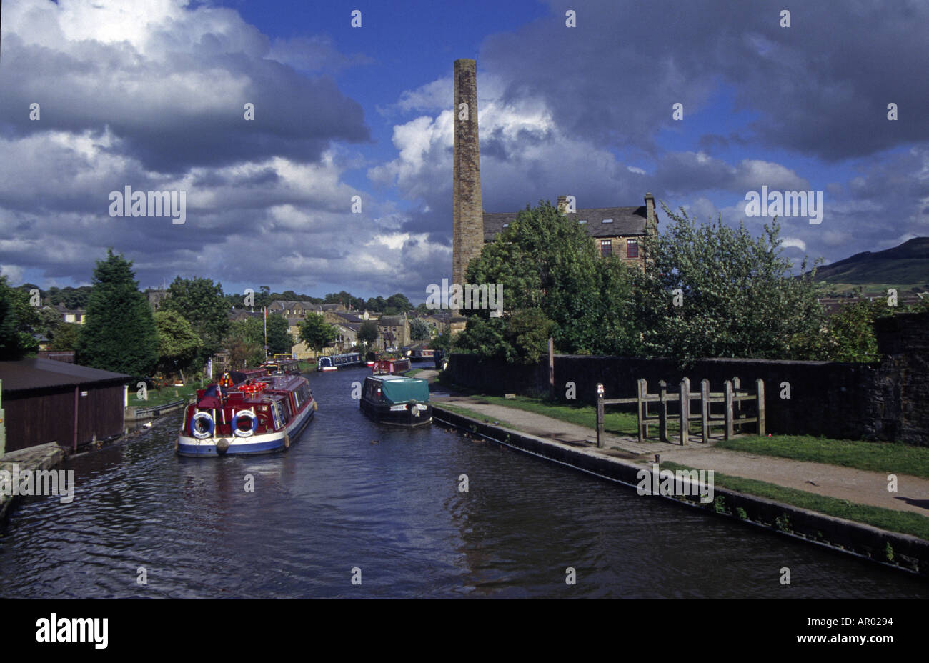 Leeds Liverpool Canal Skipton North Yorkshire Banque D'Images