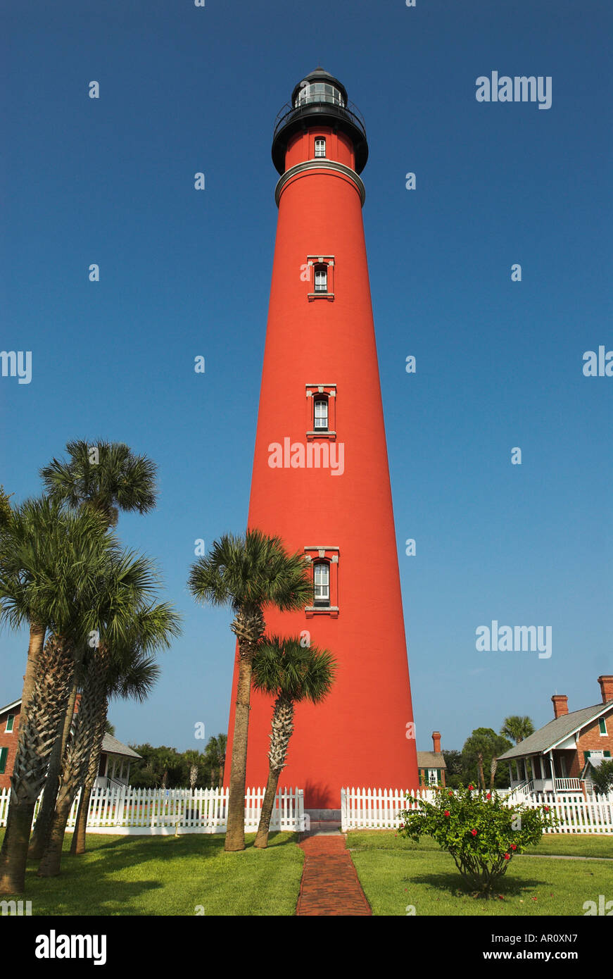 Phare de Ponce de Leon Inlet, le plus élevé en Floride, Daytona Beach, Floride, USA Banque D'Images