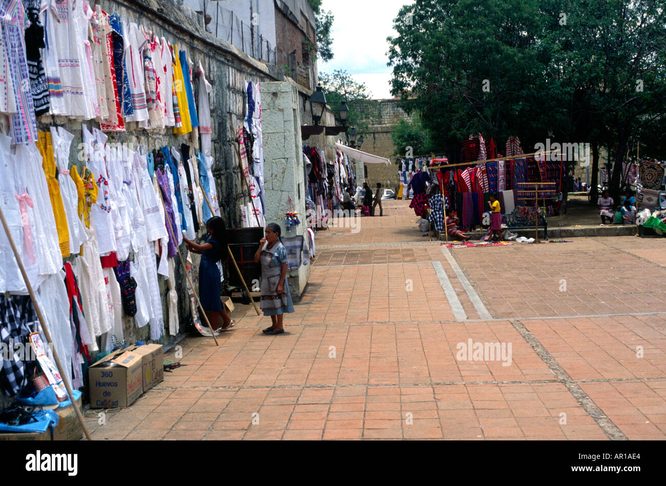 Mexique Oaxaca textile Banque D'Images