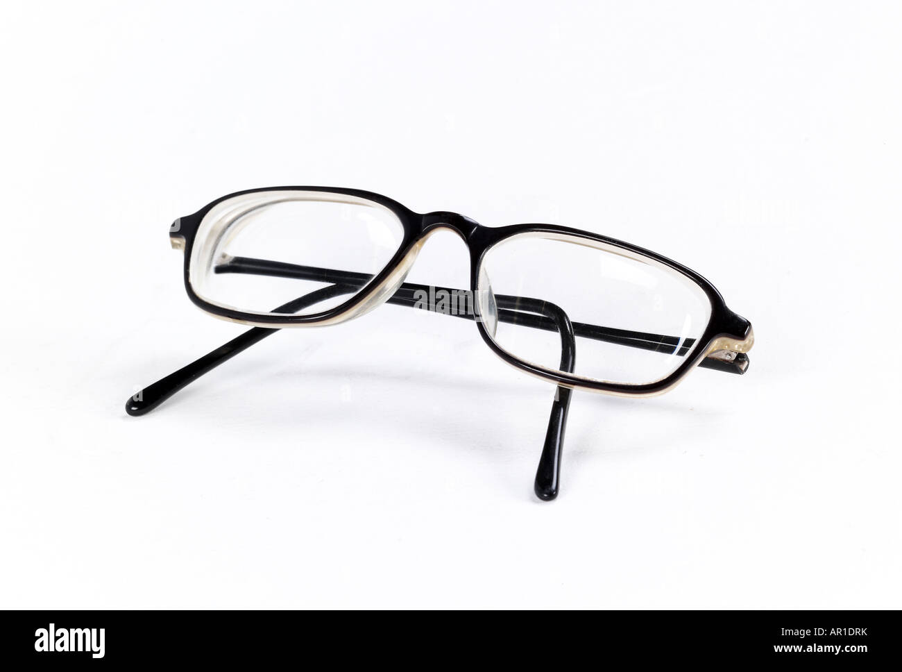 Studio shot of glasses on a white background Banque D'Images