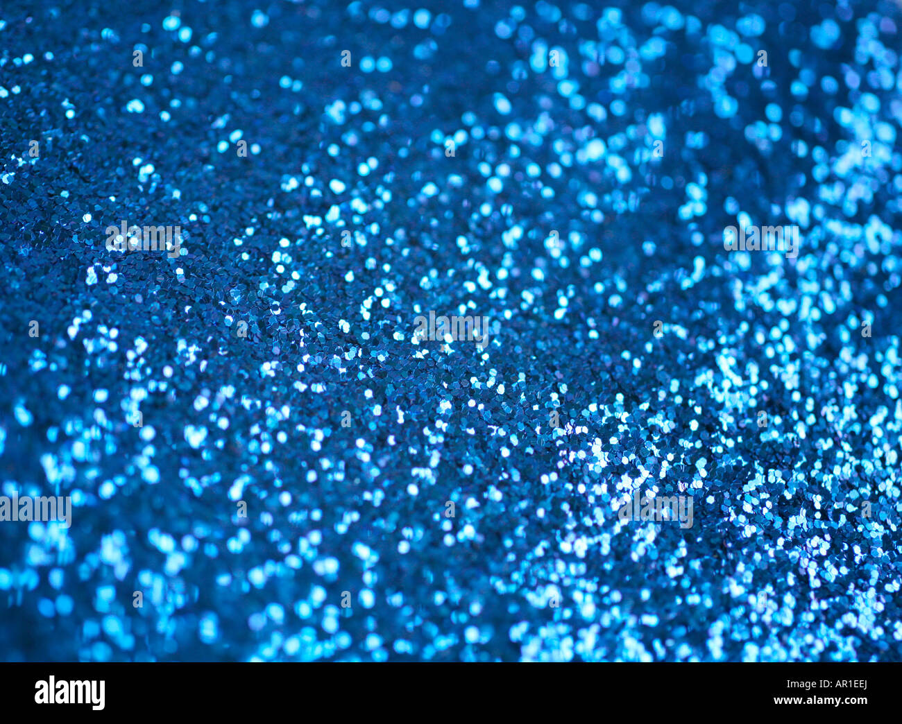 Sparkly blue glitter Banque D'Images