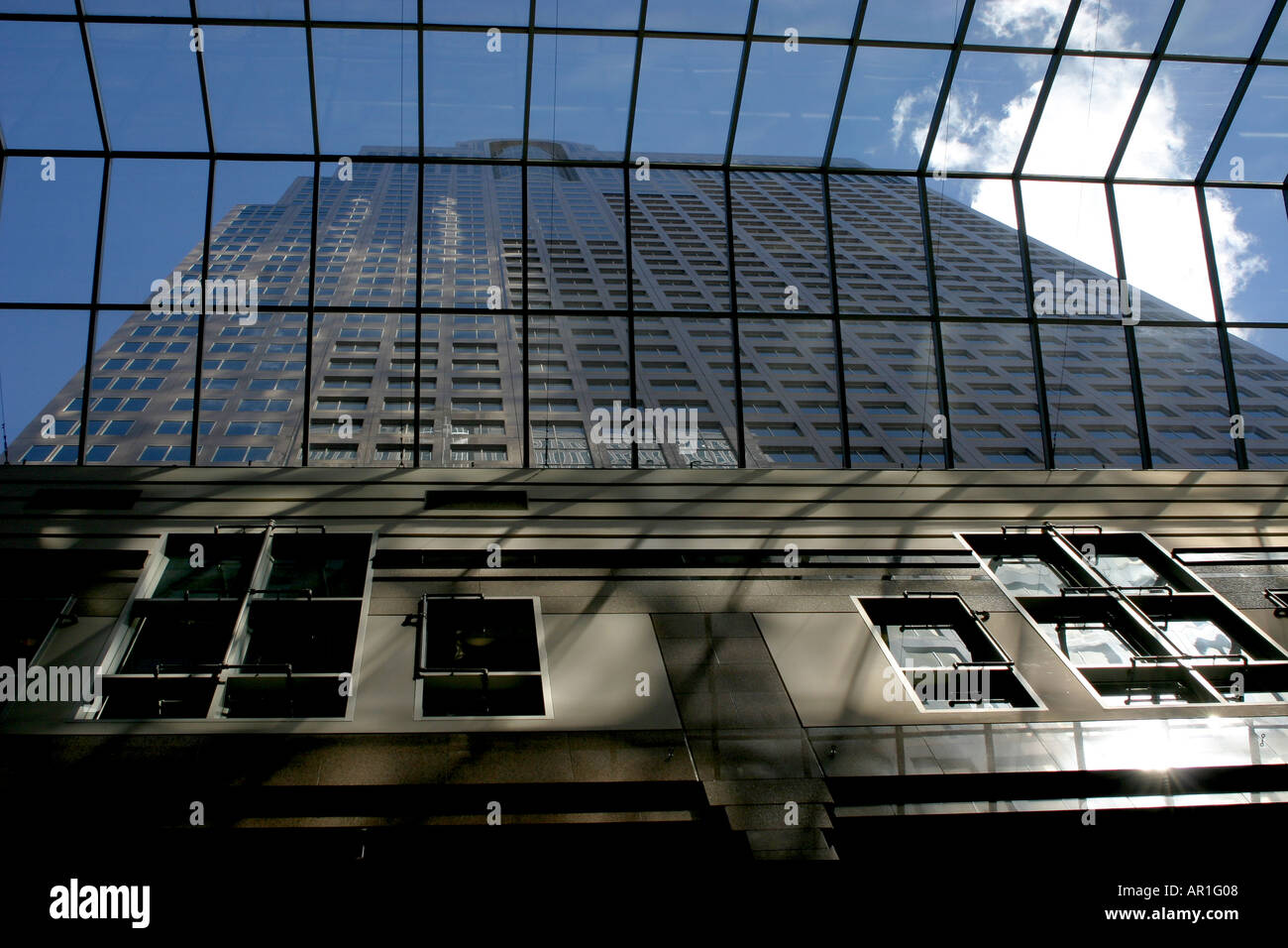 ARCHITECTURE : Calgary, Alberta, Canada, capitale du pétrole Banque D'Images