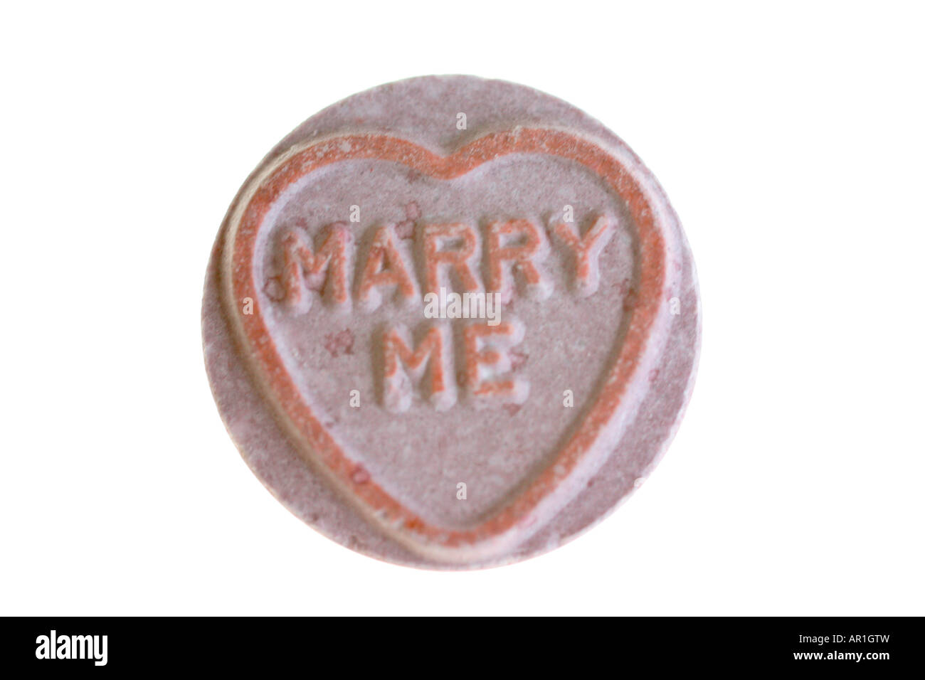 Marry Me Love Heart Sweet Banque D'Images
