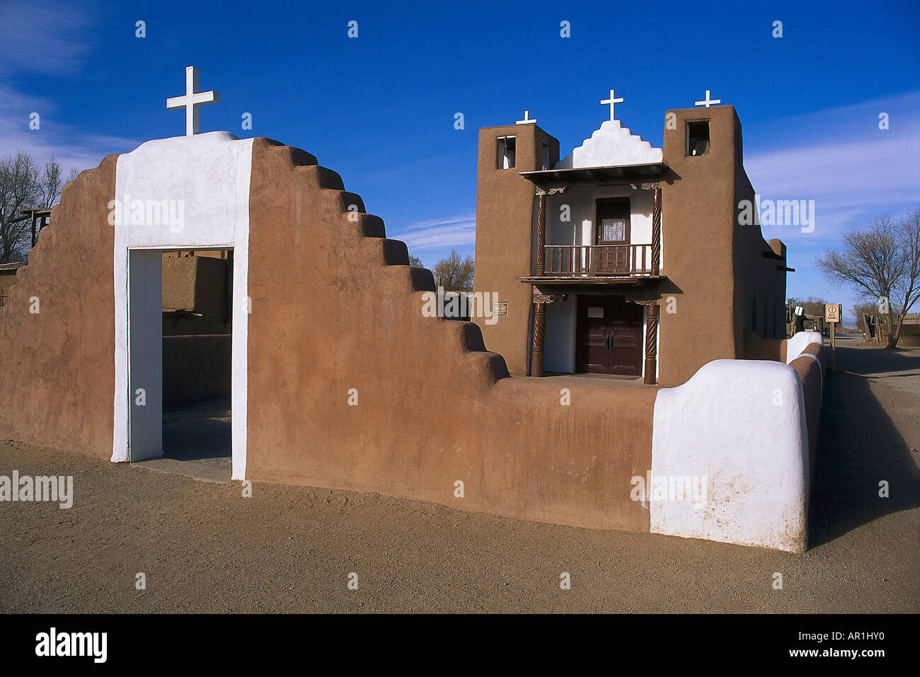San Geronimo (St. Jerome) Église, Taos Pueblo, Taos, New Mexico, United