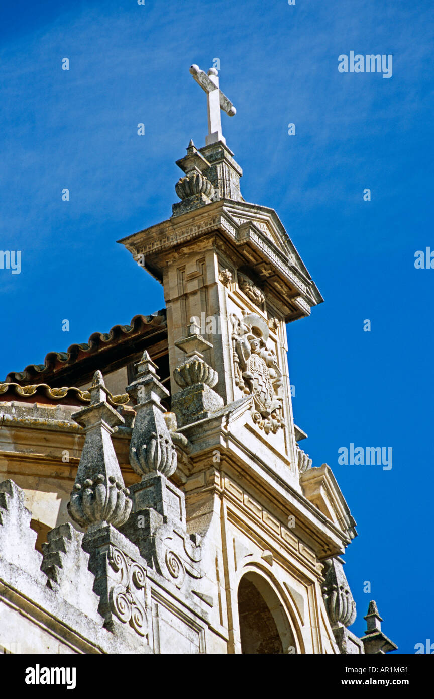 Détail du mur, La Cathédrale Mezquita, Cordoue, Espagne Banque D'Images