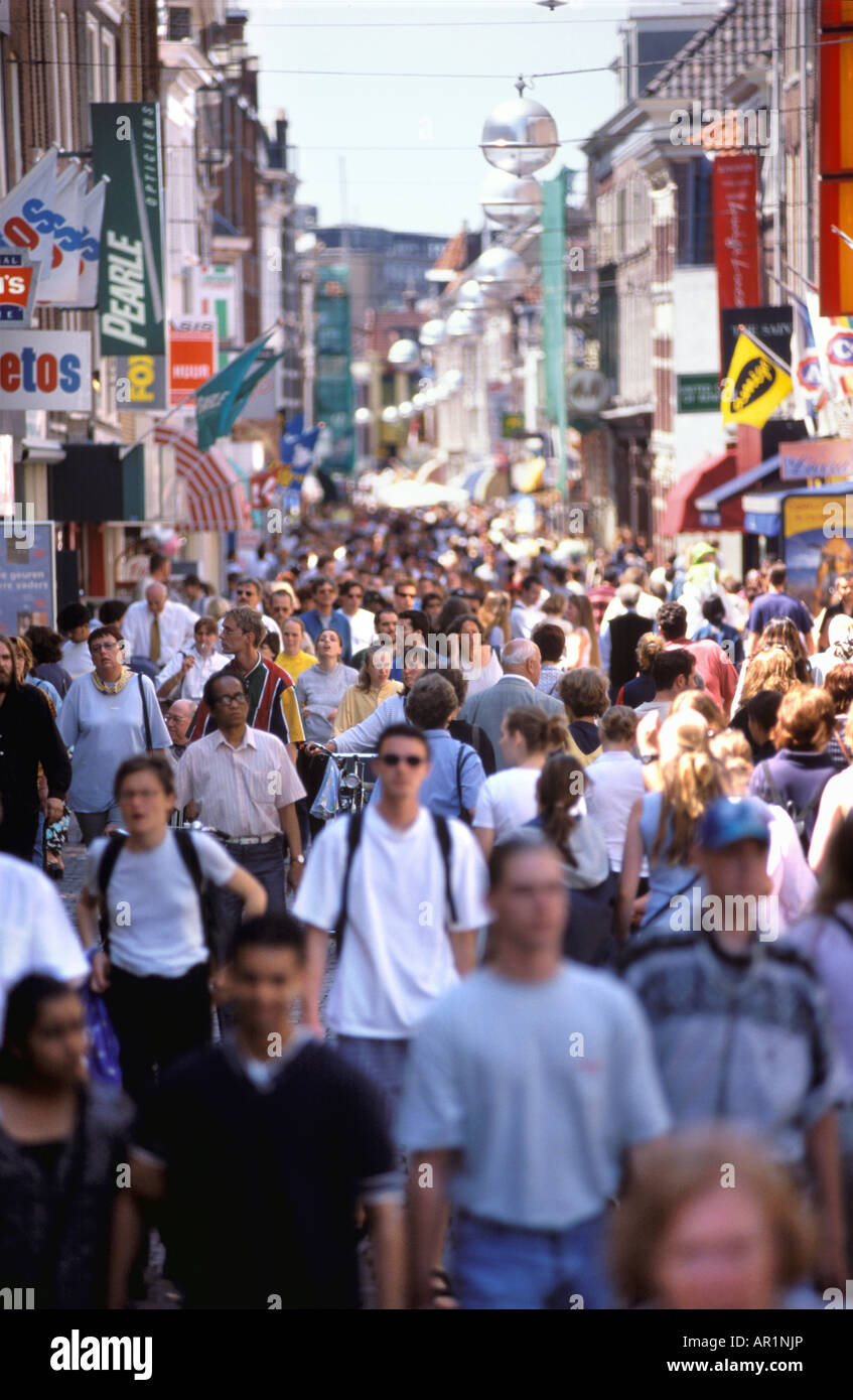 Rue commerçante Banque D'Images