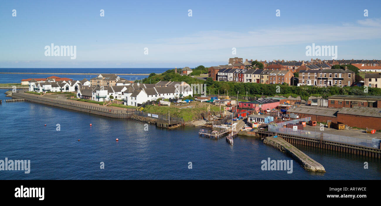 Immobilier South Shields Tyne et Wear Angleterre Banque D'Images