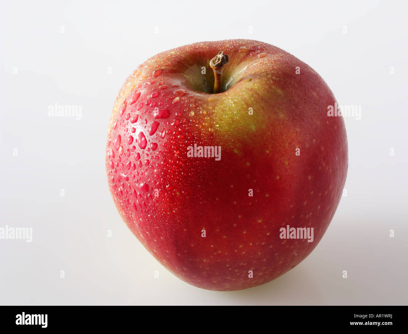 Ensemble pomme rouge - Braeburn Banque D'Images