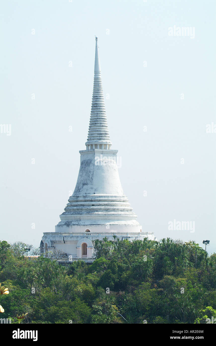 Stupa à Petchaburi, Thaïlande Banque D'Images