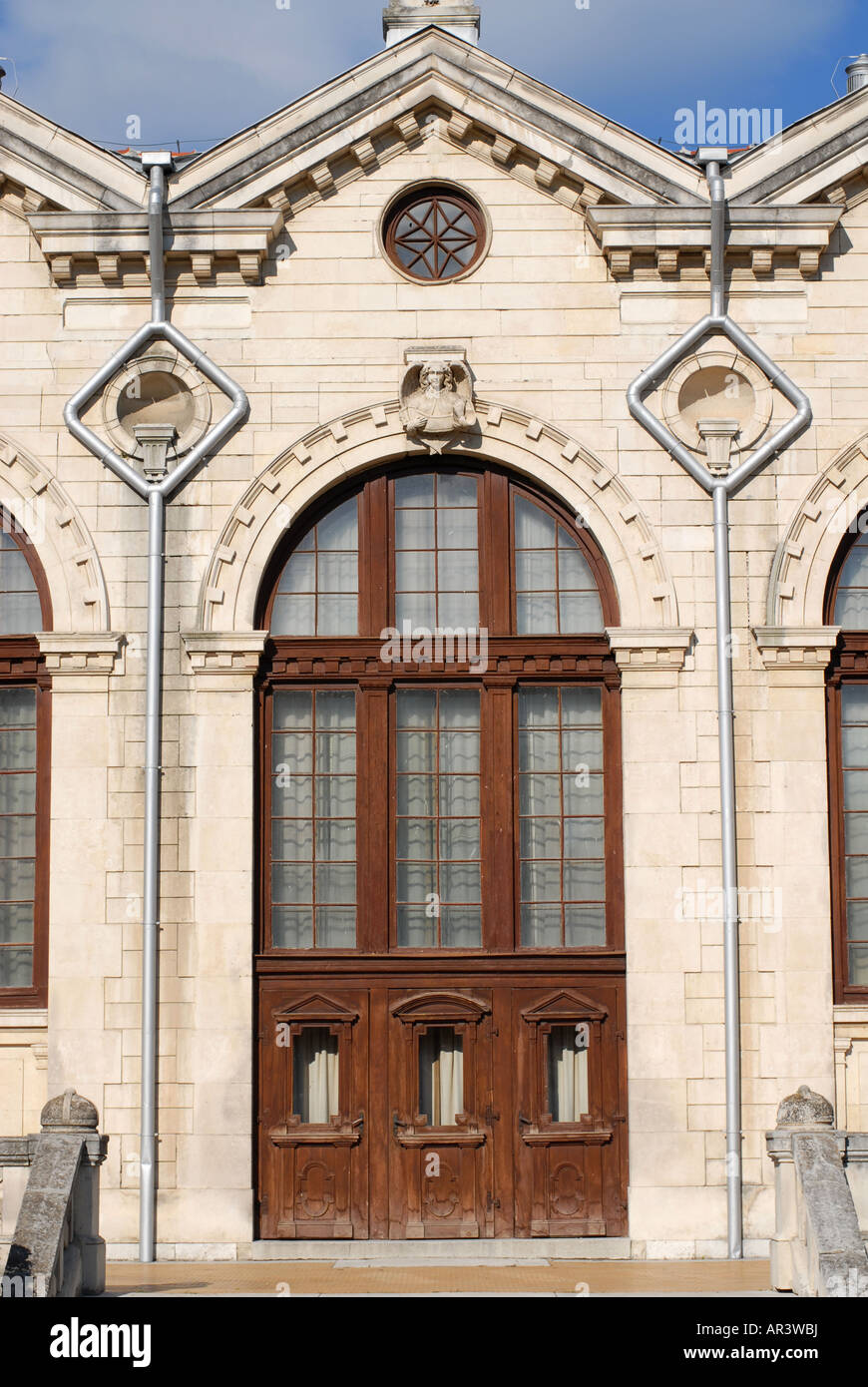 'Dobri Vojnikov' Centre de la Culture, Shumen, Bulgarie, Europe Banque D'Images