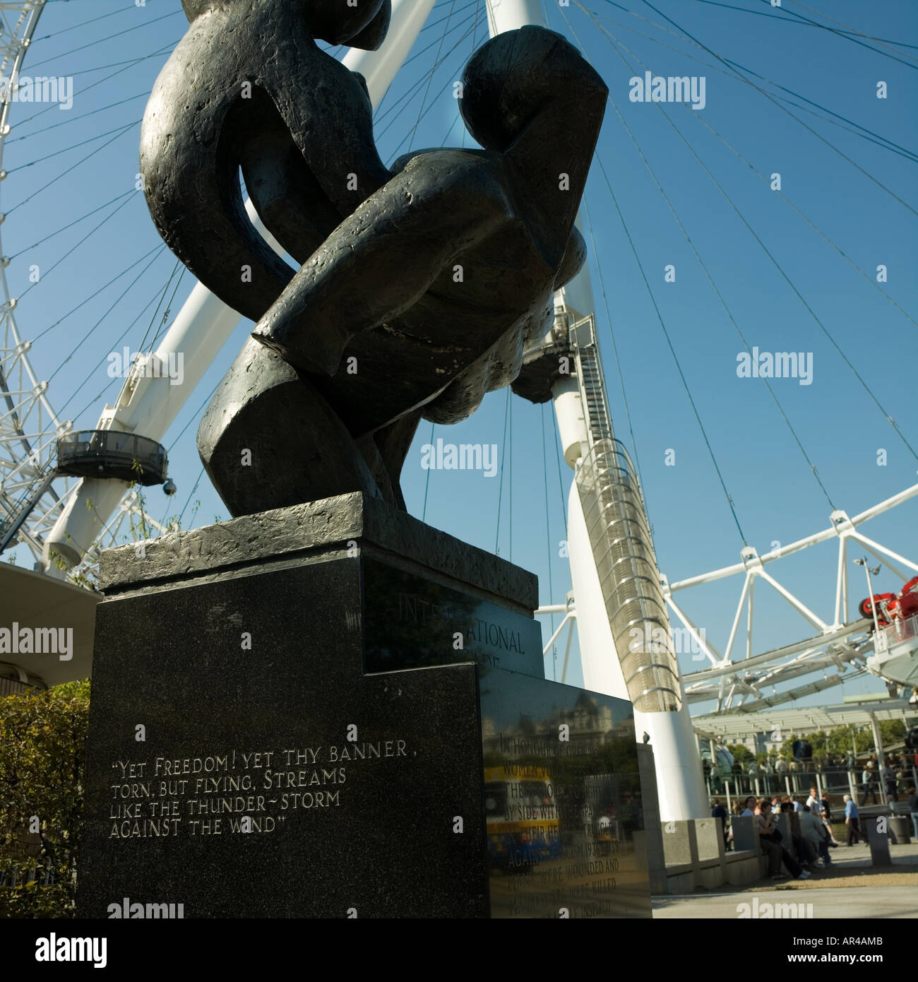 Monument Brigade internationale London UK Banque D'Images