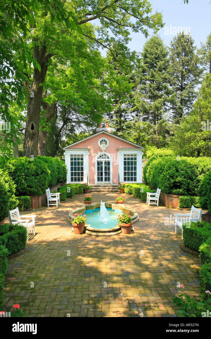 Pavillon Rose, Glen Burnie, Winchester, Virginia, USA Banque D'Images