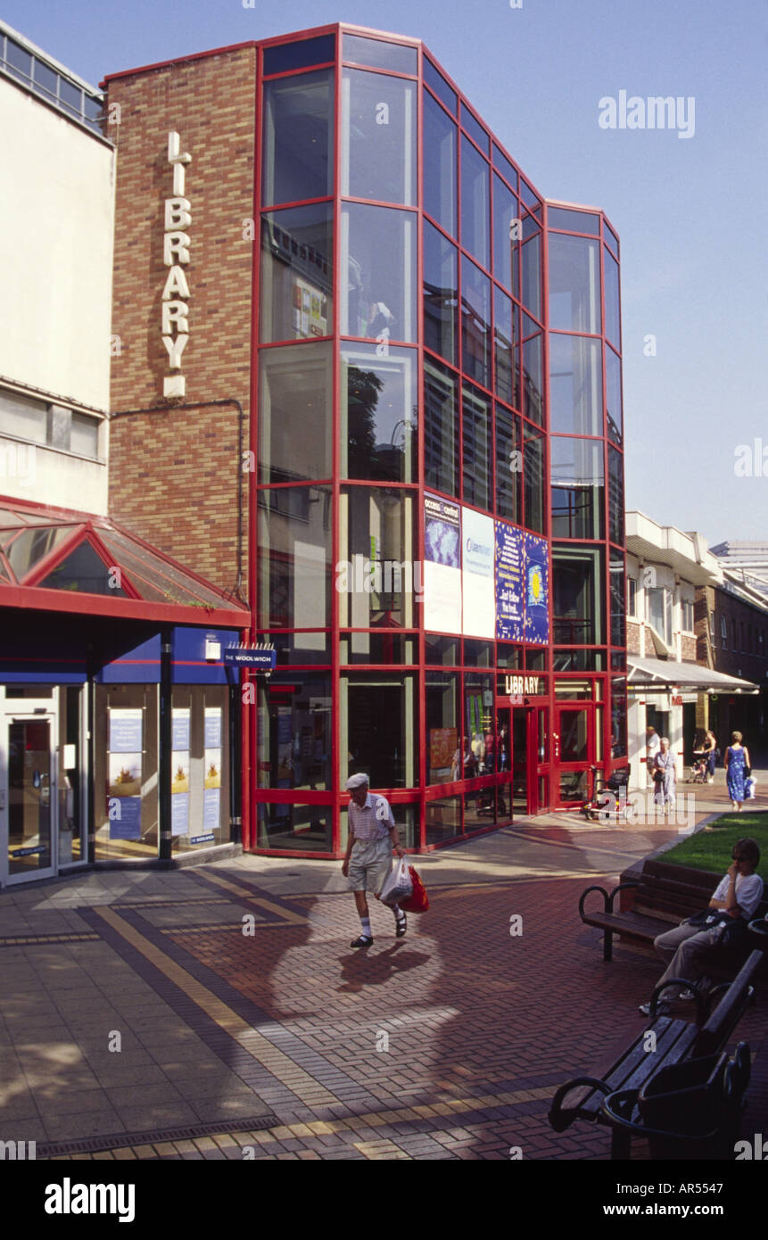 Bibliothèque centrale de Coventry Banque D'Images
