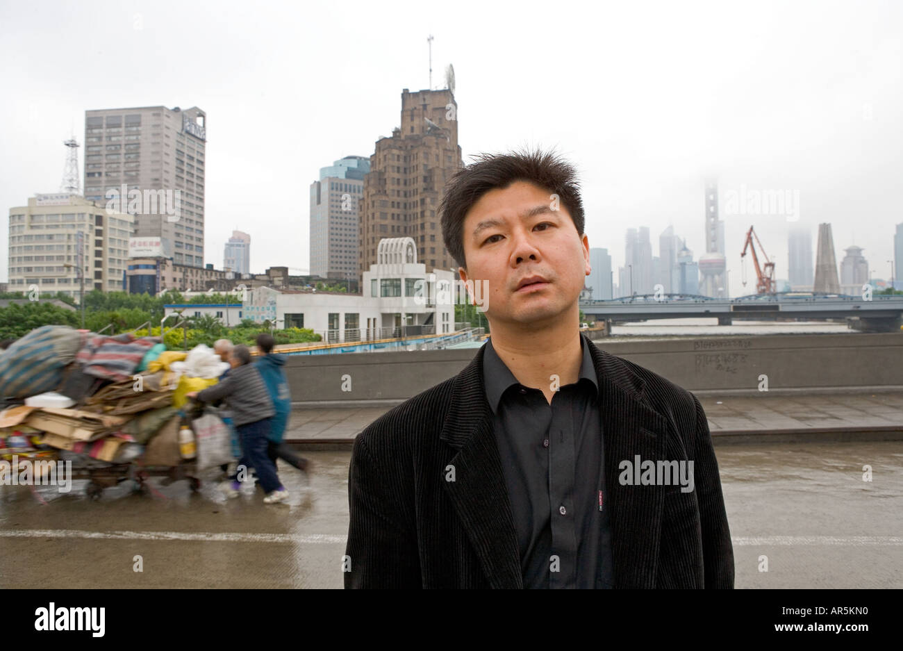 Andrew Cheng, réalisateur, Hangkou Banque D'Images