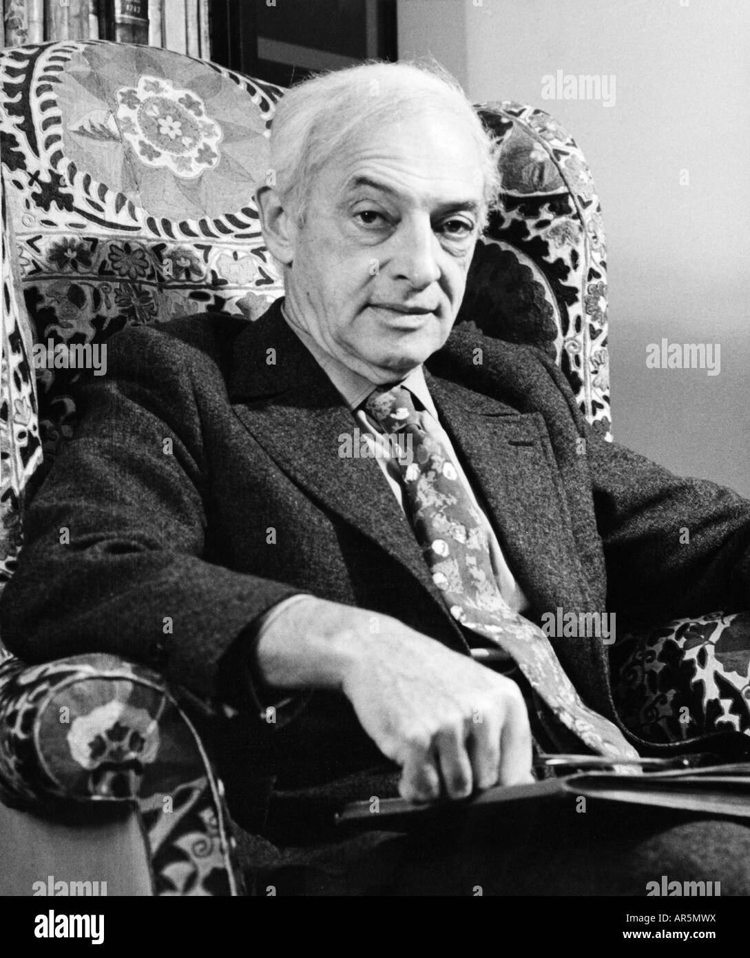 Saul Bellow (1915 - 2005), un célèbre écrivain juif américain d'origine canadienne. Banque D'Images