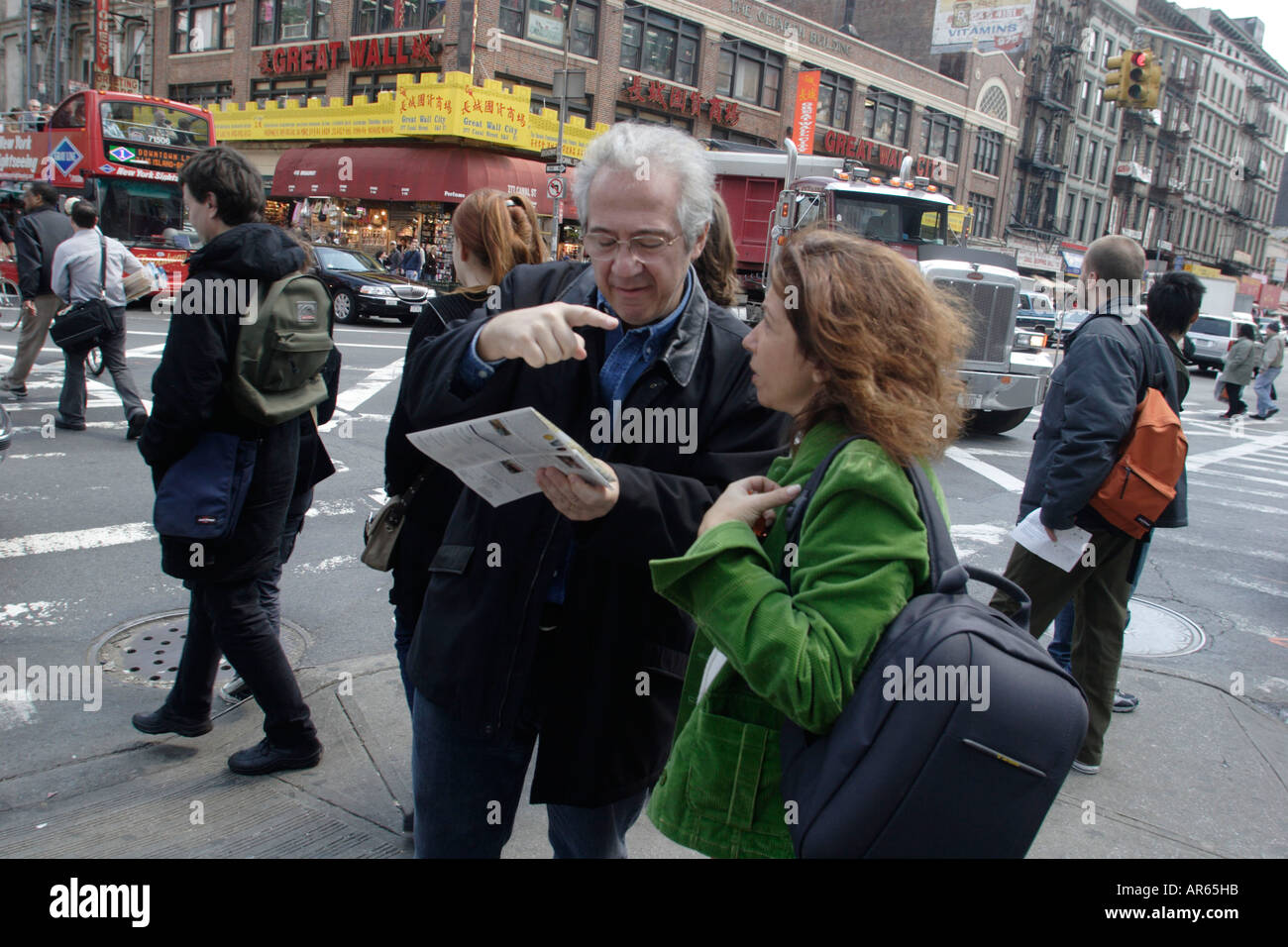 Canal Street, Chinatown, Trebeca, Manhattan, New York City, New York, États-Unis d'Amérique, États-Unis d'Amérique Banque D'Images