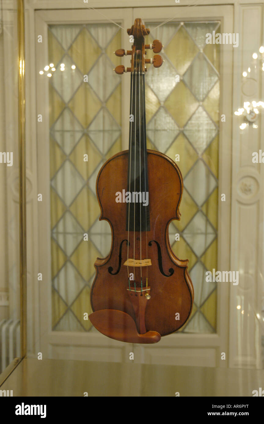 Violon Stradivarius Cremona Italia Banque D'Images