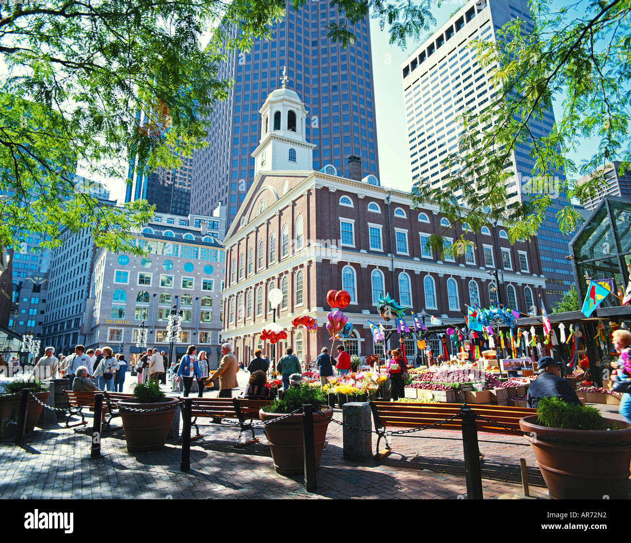 USA MASSACHUSETTS BOSTON Faneuil Hall Banque D'Images