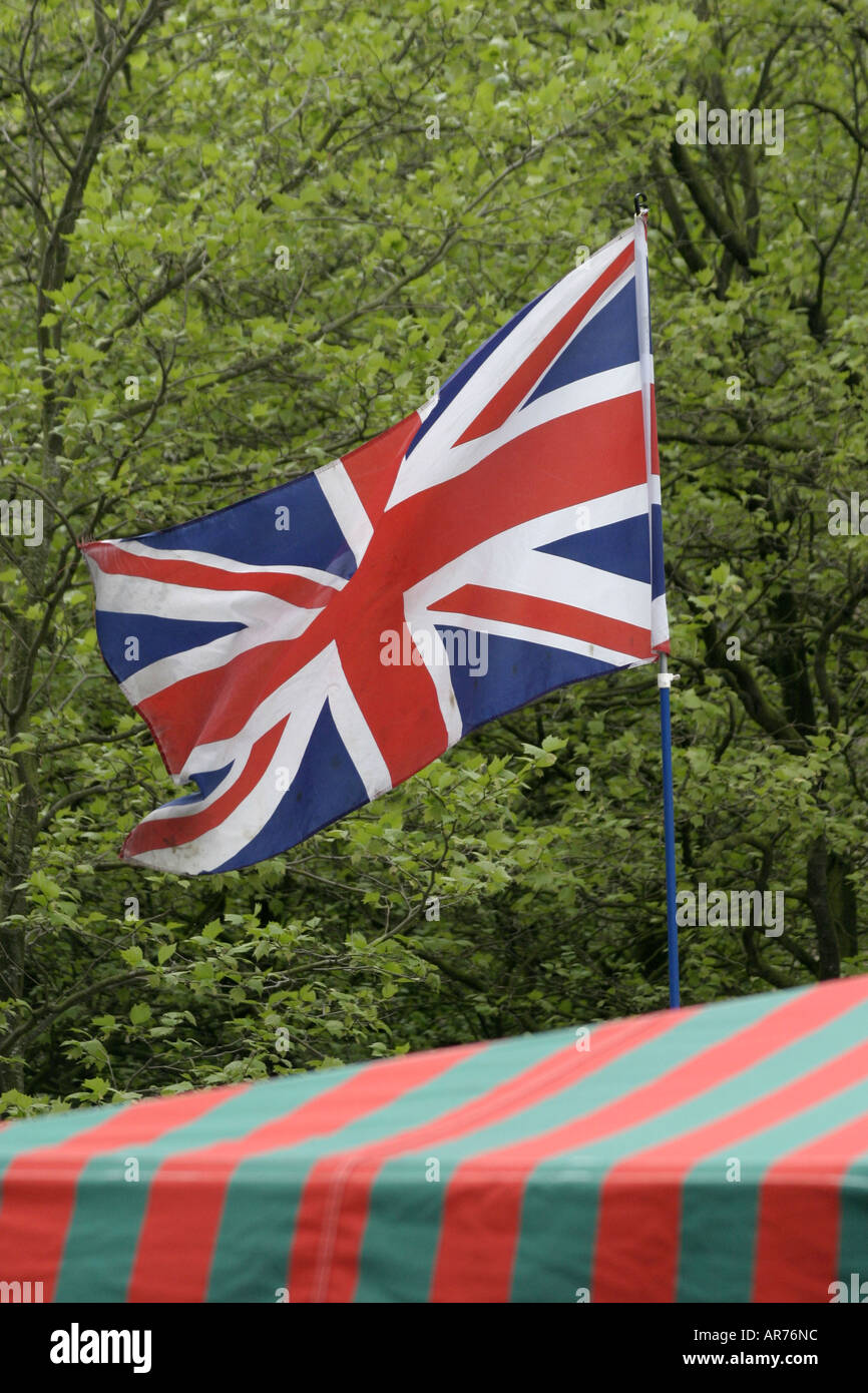 drapeau Union jack Banque D'Images